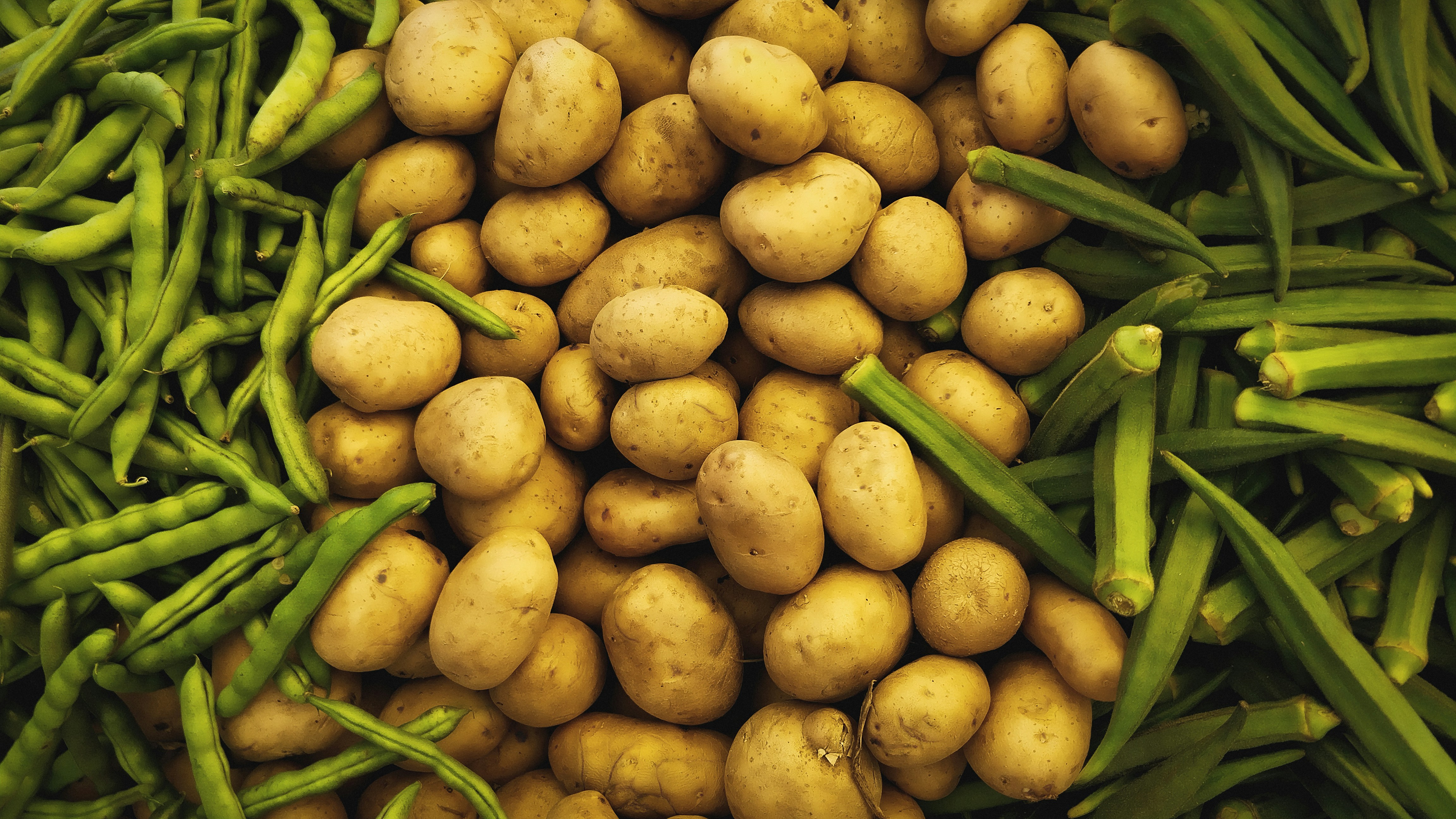 A large russet potato with rough brown skin, known for its fluffy interior and perfect for baking.